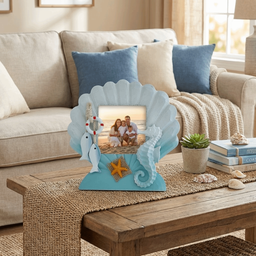 3-inch Ocean-Themed Photo Fram - Collectible Vintage Photos recensie en prijs