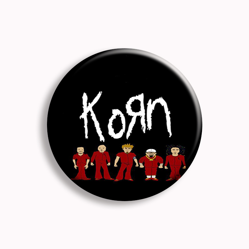 Hip Hop Korn Music Rock Band C - Collectible Vintage Brooches recensie en prijs