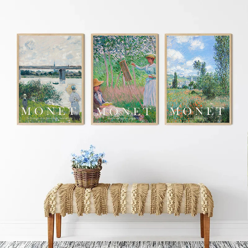Vintage Claude Monet Famous Ar - Vintage Collectible Posters recensie en prijs