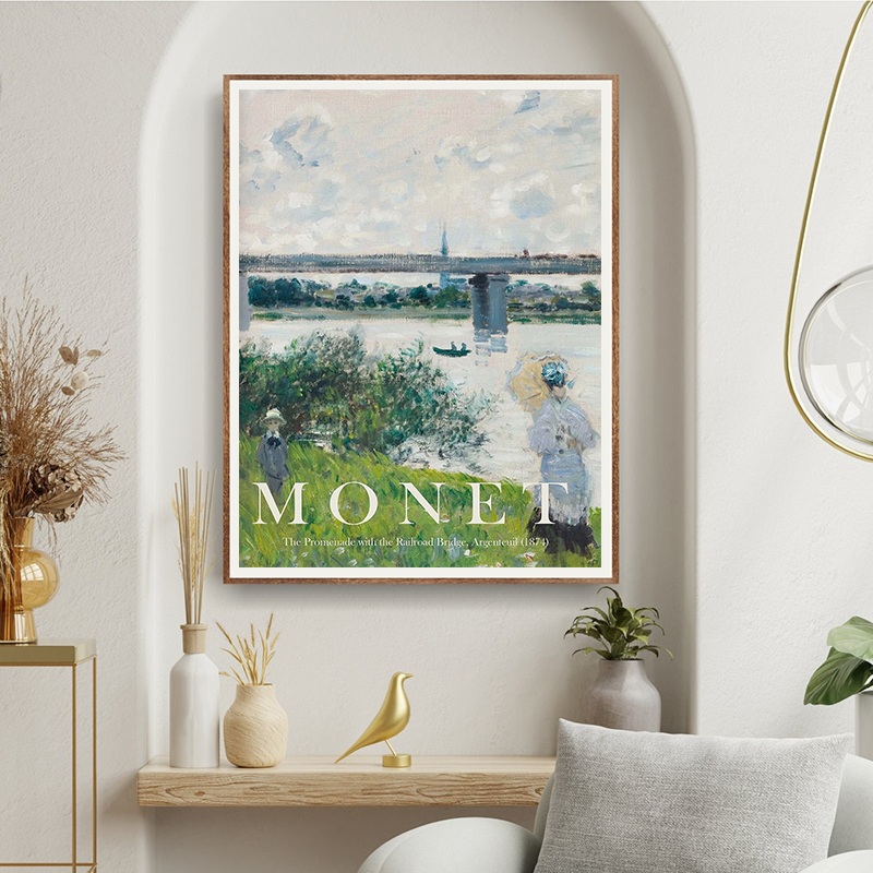 Vintage Claude Monet Famous Ar - Vintage Collectible Posters recensie en prijs