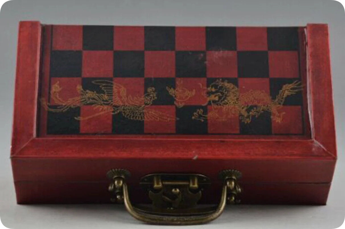 Foldable Vintage Chess Set Boa - Vintage Collectible Board Games recensie en prijs