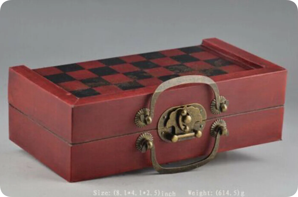 Foldable Vintage Chess Set Boa - Vintage Collectible Board Games recensie en prijs
