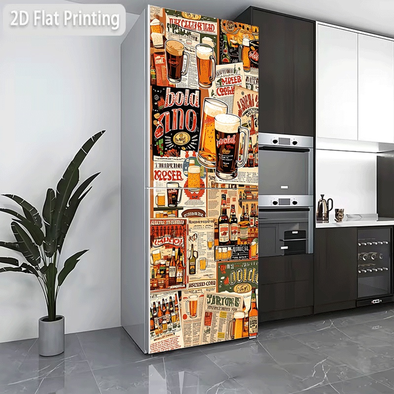 Refrigerator Sticker  Refriger - Vintage Collectible Posters recensie en prijs