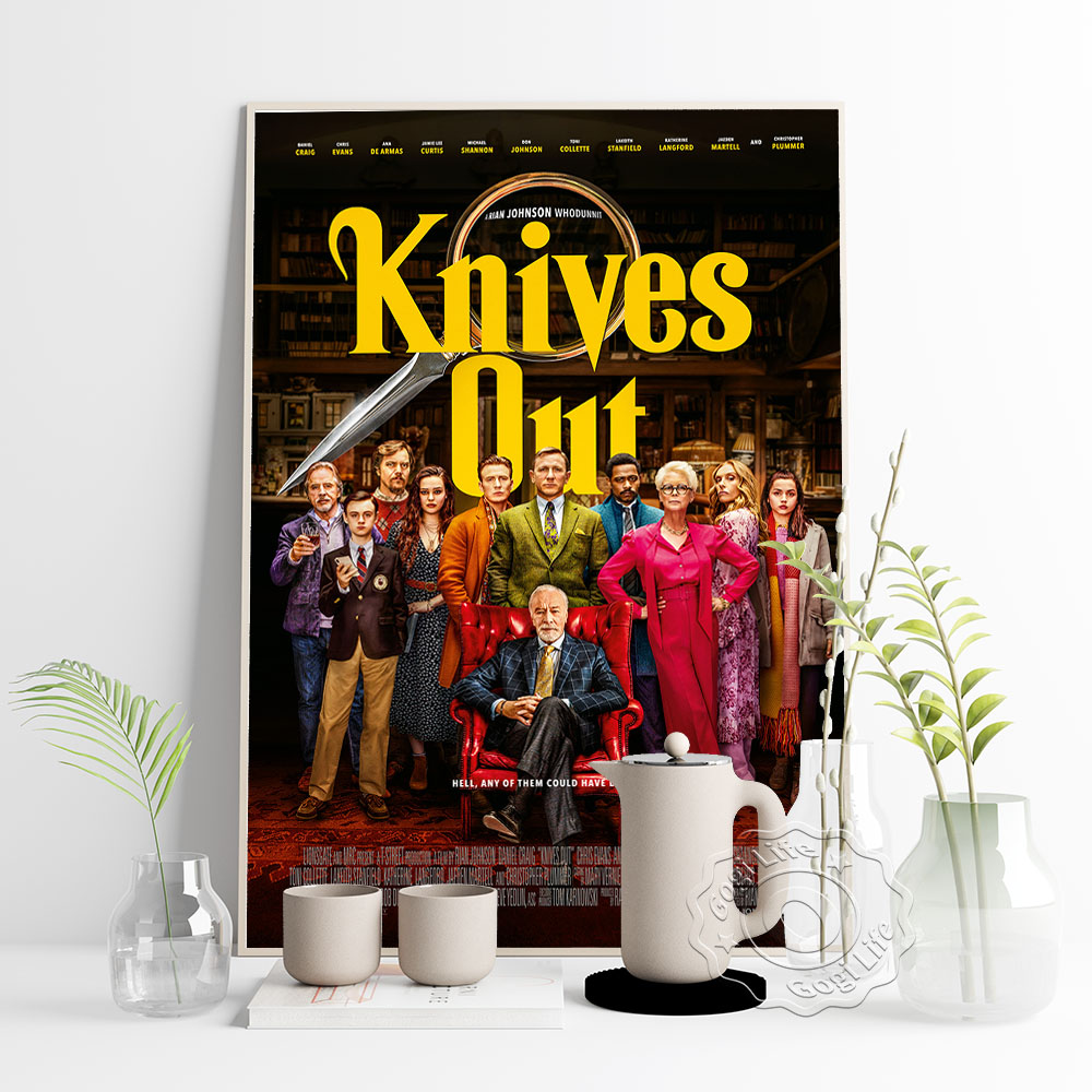 America Movie Knives Out Publi - Vintage Collectible Posters recensie en prijs