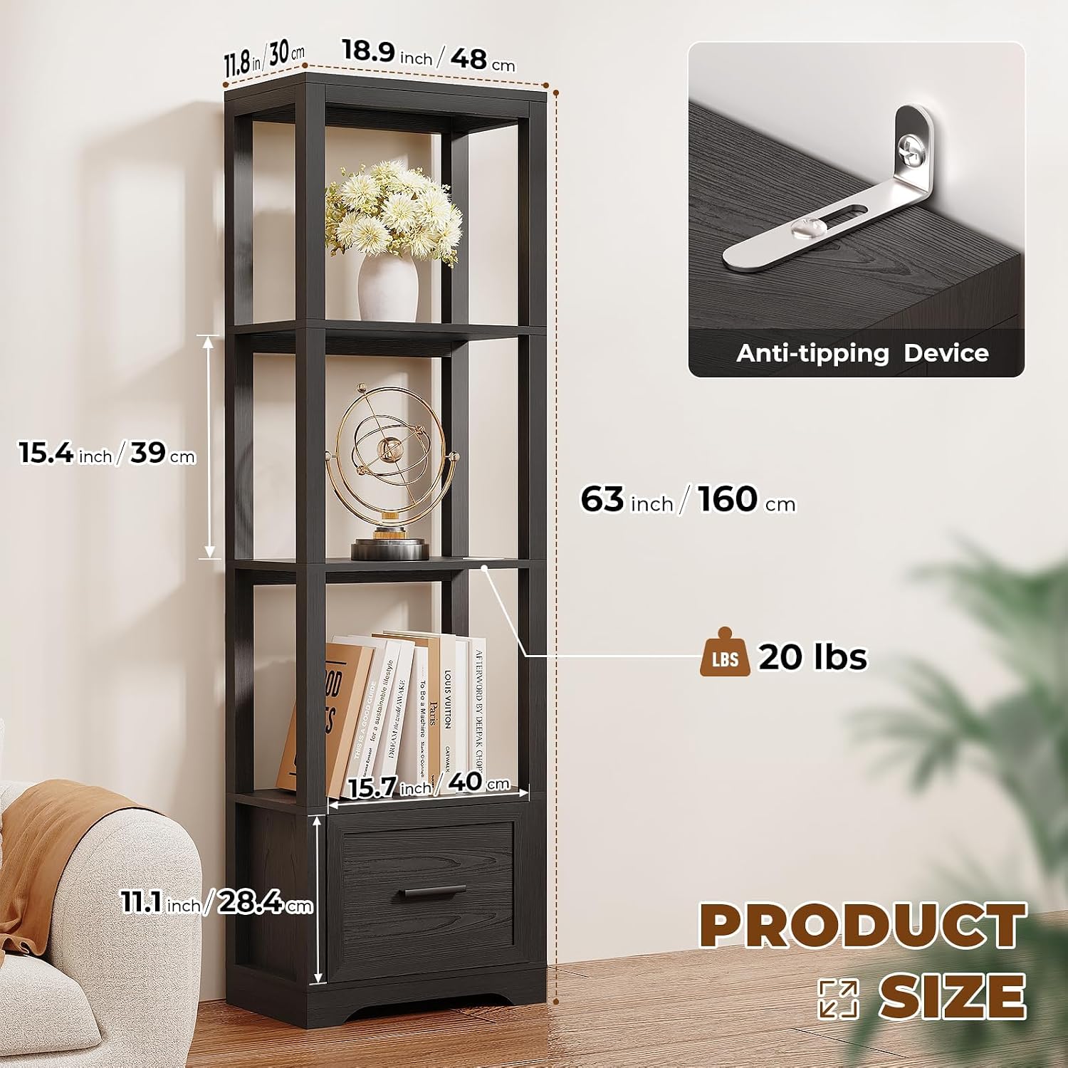 3-Color LED Display Shelf with - Collectible & Vintage Dolls For Halloween recensie en prijs