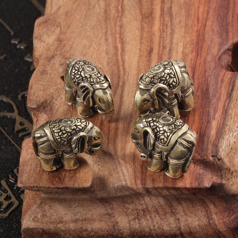 1 PC Cute Elephant Solid Brass - Vintage Collectible Christmas Ornaments recensie en prijs