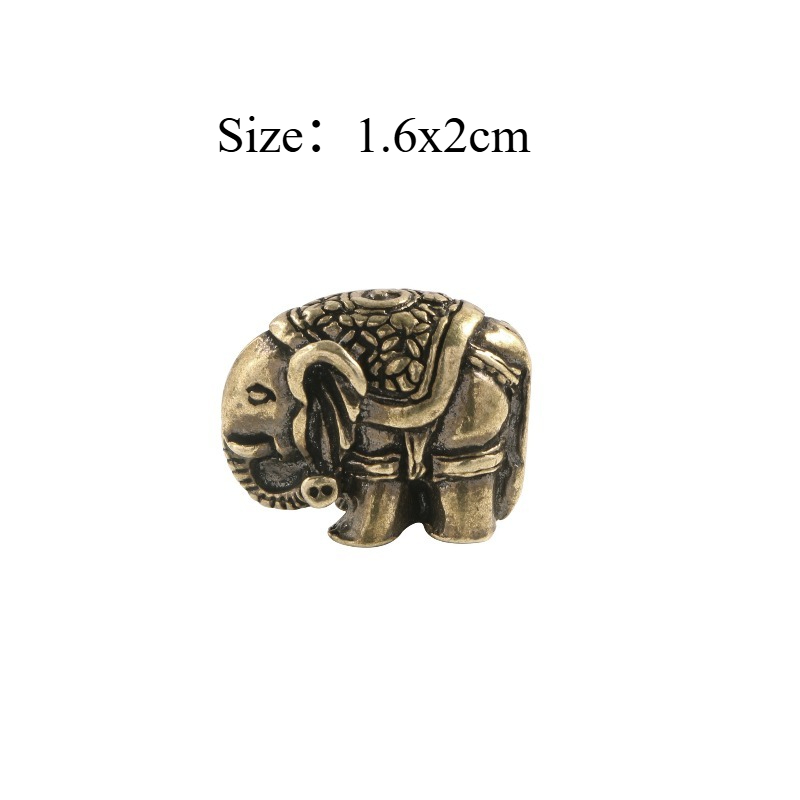 1 PC Cute Elephant Solid Brass - Vintage Collectible Christmas Ornaments recensie en prijs
