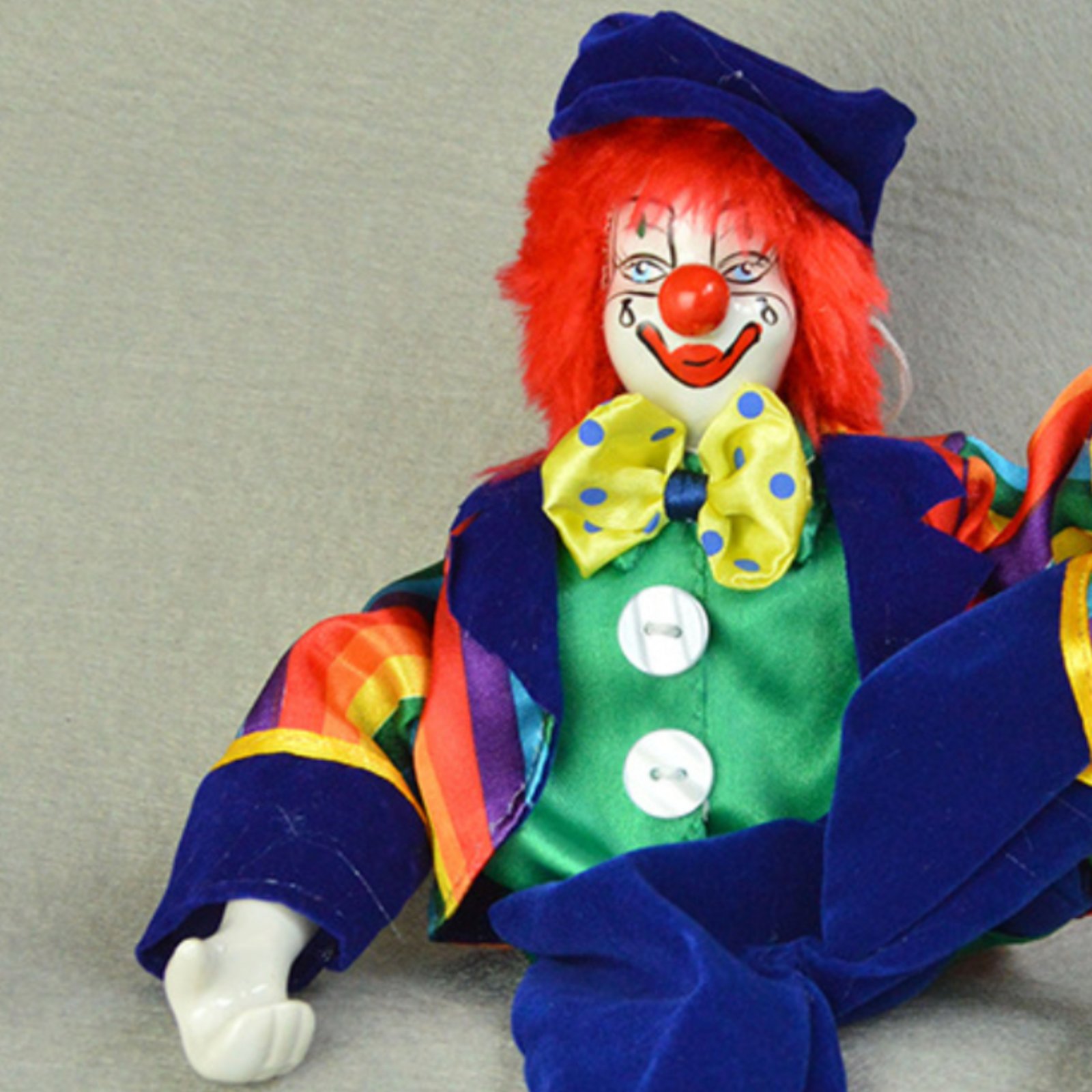 Dangling Leg Clown Doll Hand-P - Vintage Collectible Clowns recensie en prijs