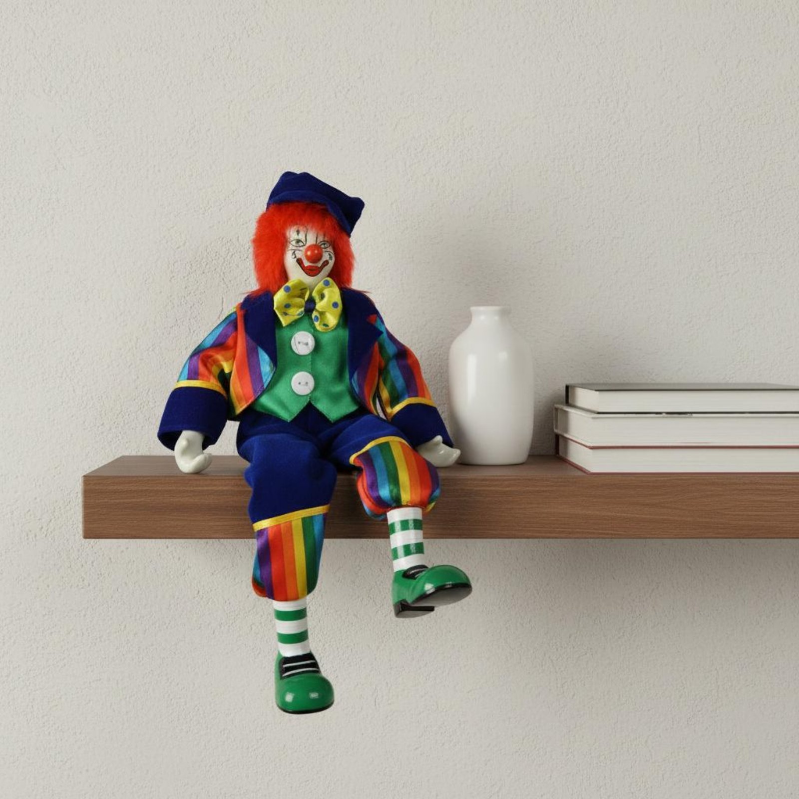 Dangling Leg Clown Doll Hand-P - Vintage Collectible Clowns recensie en prijs