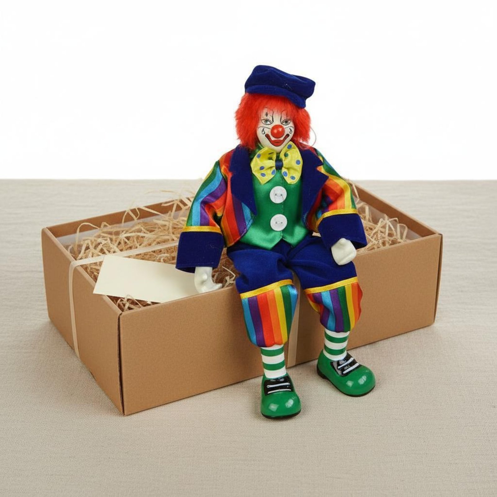 Dangling Leg Clown Doll Hand-P - Vintage Collectible Clowns recensie en prijs