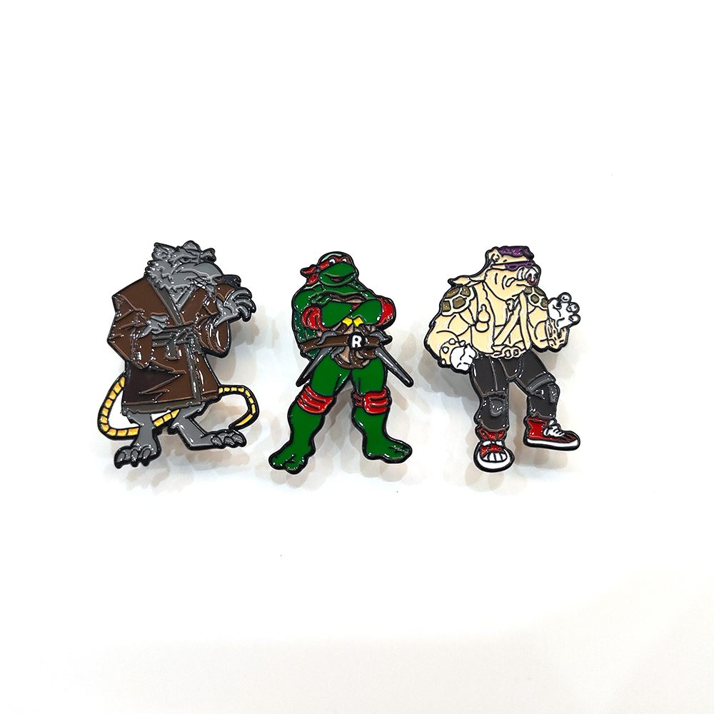 3pcs Vintage Ninja Turtles Pin - Vintage Item recensie en prijs