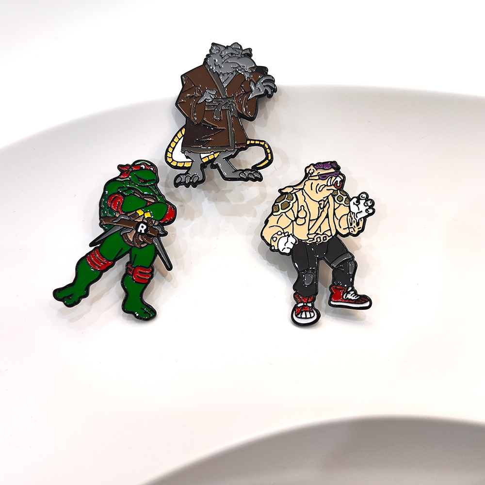 3pcs Vintage Ninja Turtles Pin - Vintage Item recensie en prijs