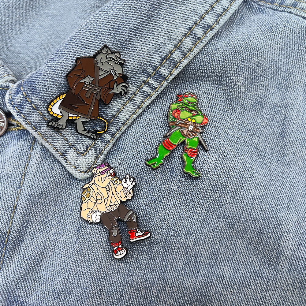 3pcs Vintage Ninja Turtles Pin - Vintage Item recensie en prijs