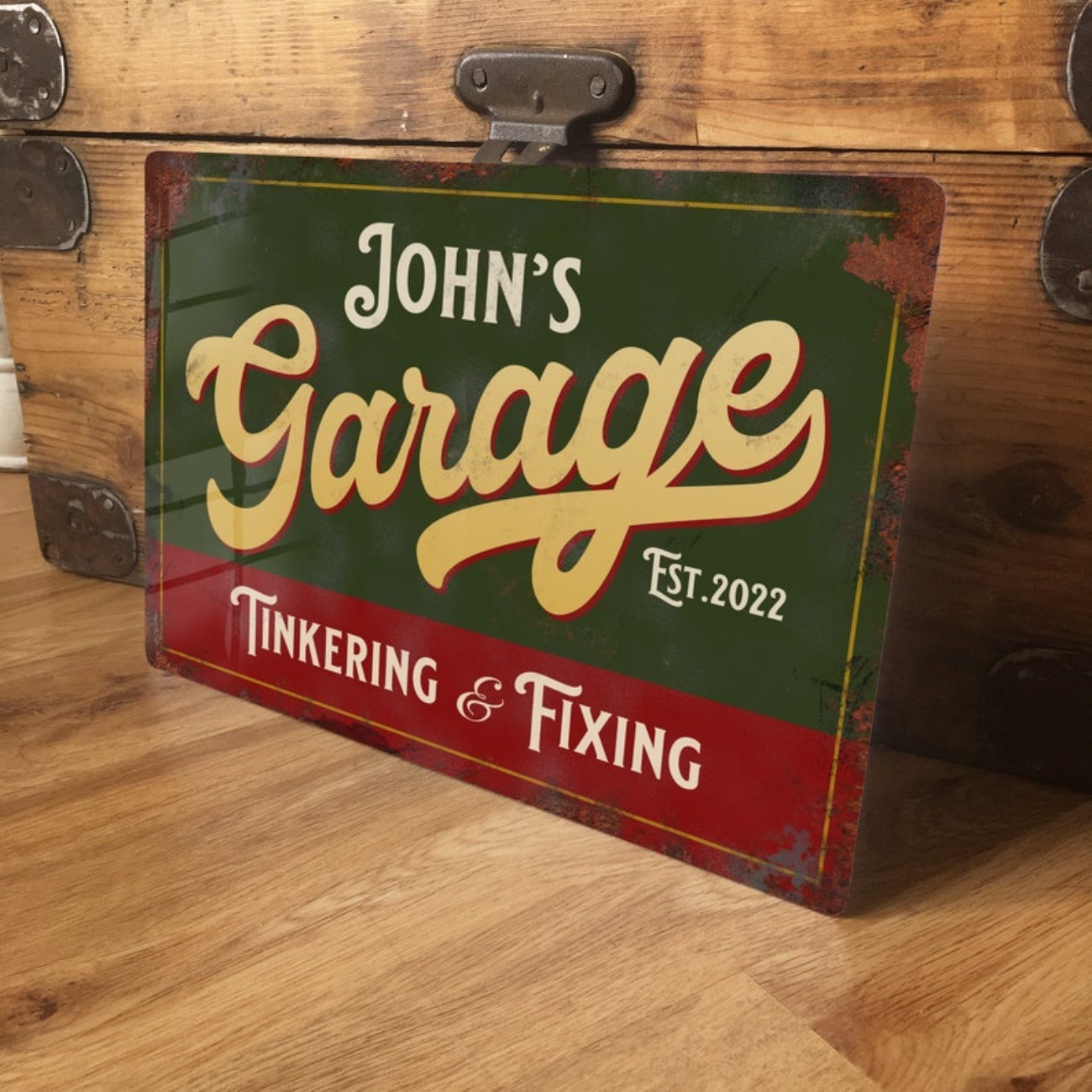Custom Personalised Garage Met - Vintage Collectible Plates recensie en prijs