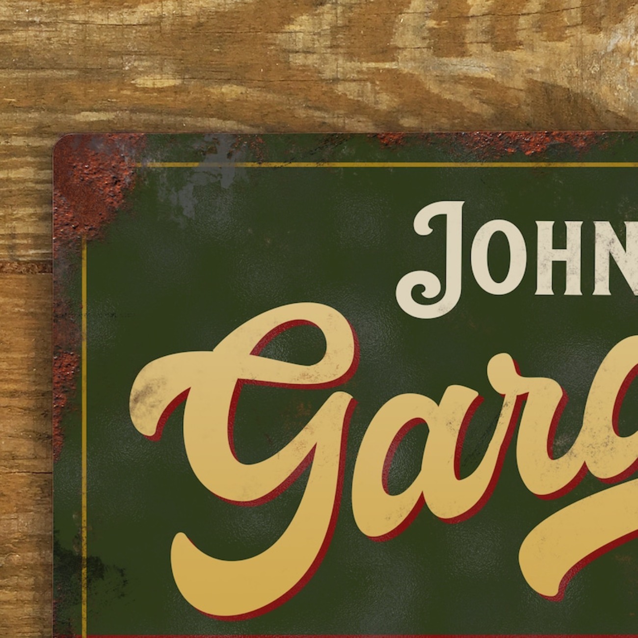 Custom Personalised Garage Met - Vintage Collectible Plates recensie en prijs