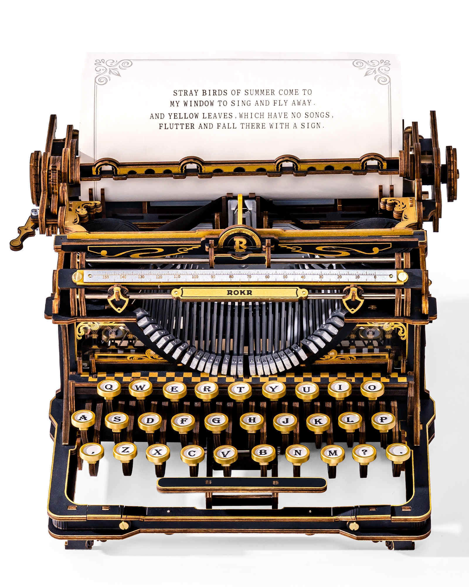 ROKR 3D Wooden Typewriter Puzz - Vintage And Collectible Toys recensie en prijs