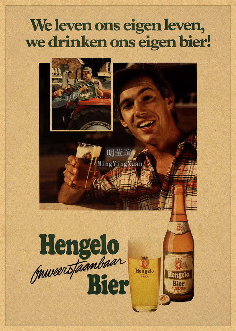 Vintage Beer Wine Drink Chart  - Vintage Collectible Posters recensie en prijs