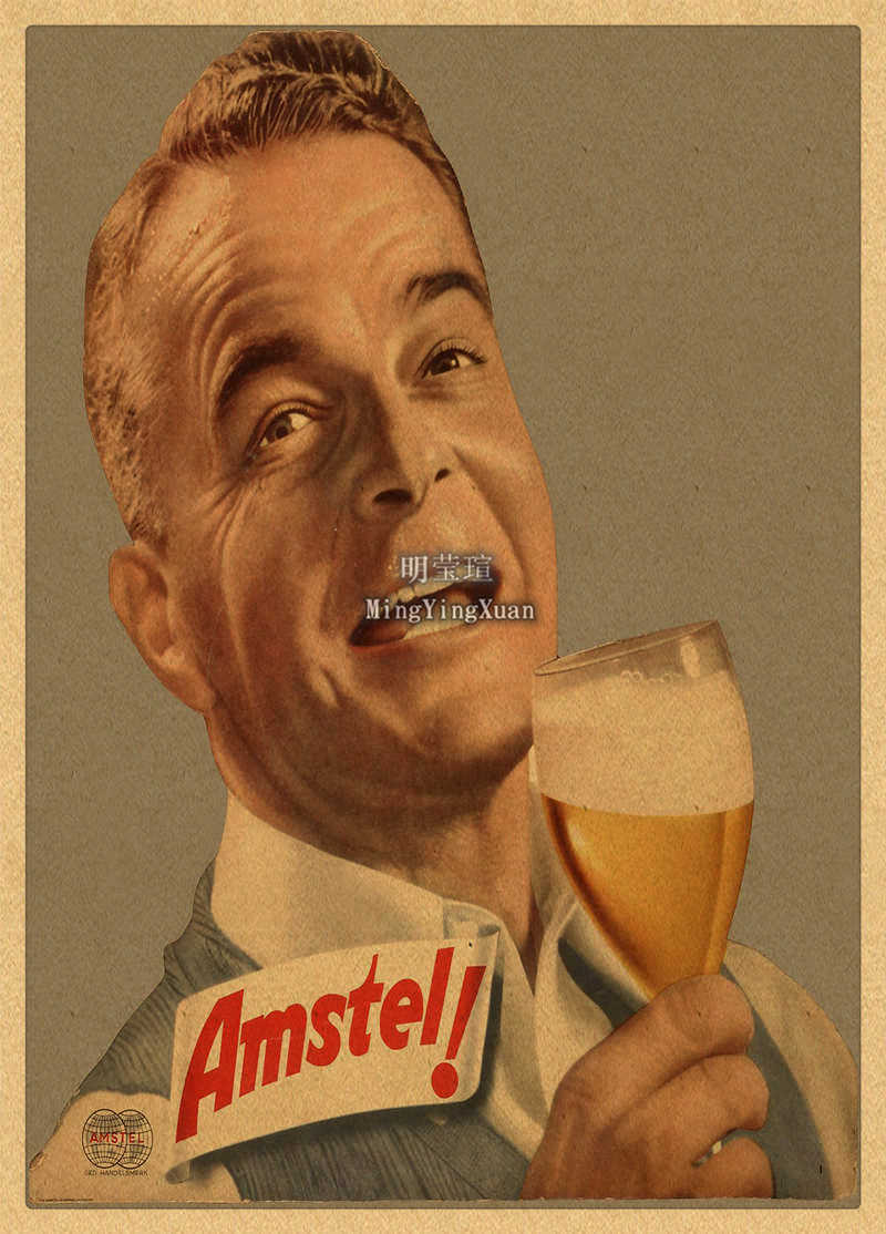Vintage Beer Wine Drink Chart  - Vintage Collectible Posters recensie en prijs