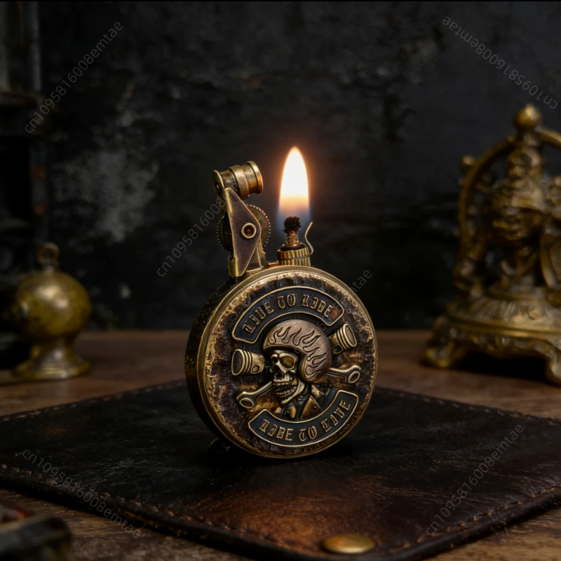 Original brass hand carved Fla - Vintage Collectible Lighters recensie en prijs
