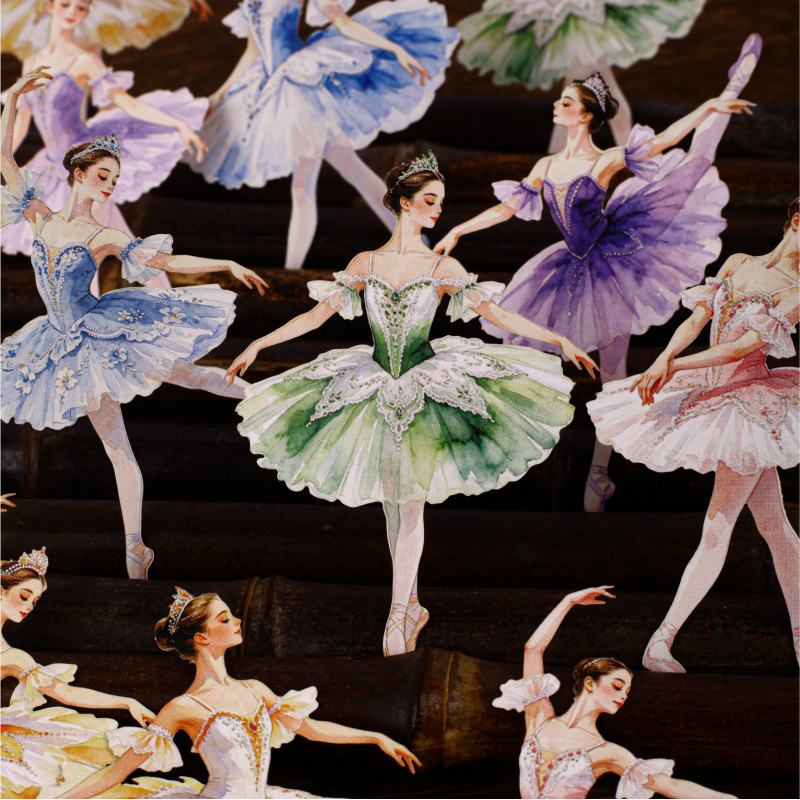 10 Sheets Vintage Ballet Dance - Vintage Toys Collection recensie en prijs