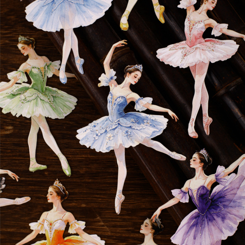 10 Sheets Vintage Ballet Dance - Vintage Toys Collection recensie en prijs