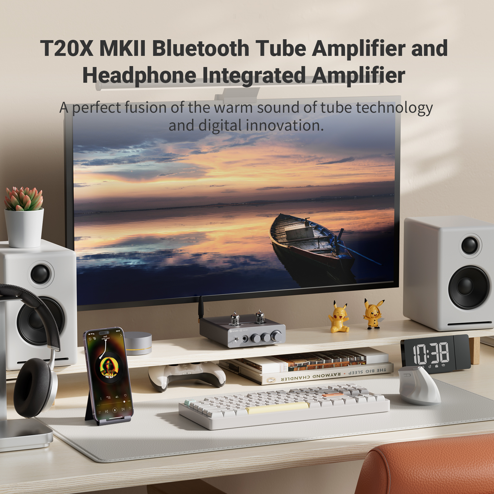 Fosi Audio T20X MKII 300W Blue - Tube Amplifier Part recensie en prijs