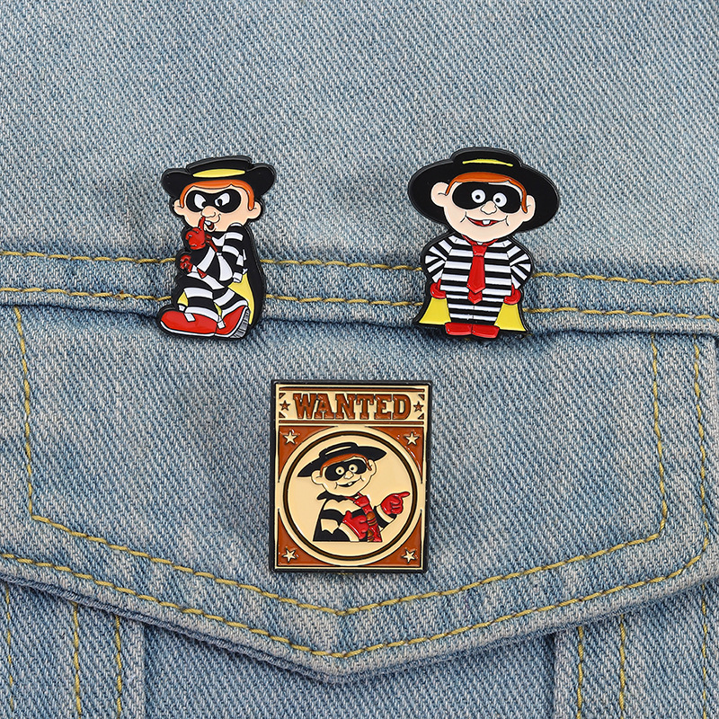 Vintage Hamburglar Enamel Pin  - Collectible Vintage Brooches recensie en prijs