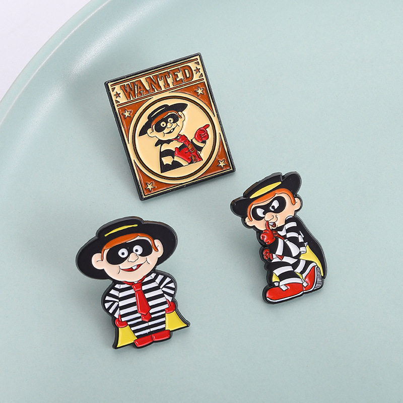 Vintage Hamburglar Enamel Pin  - Collectible Vintage Brooches recensie en prijs