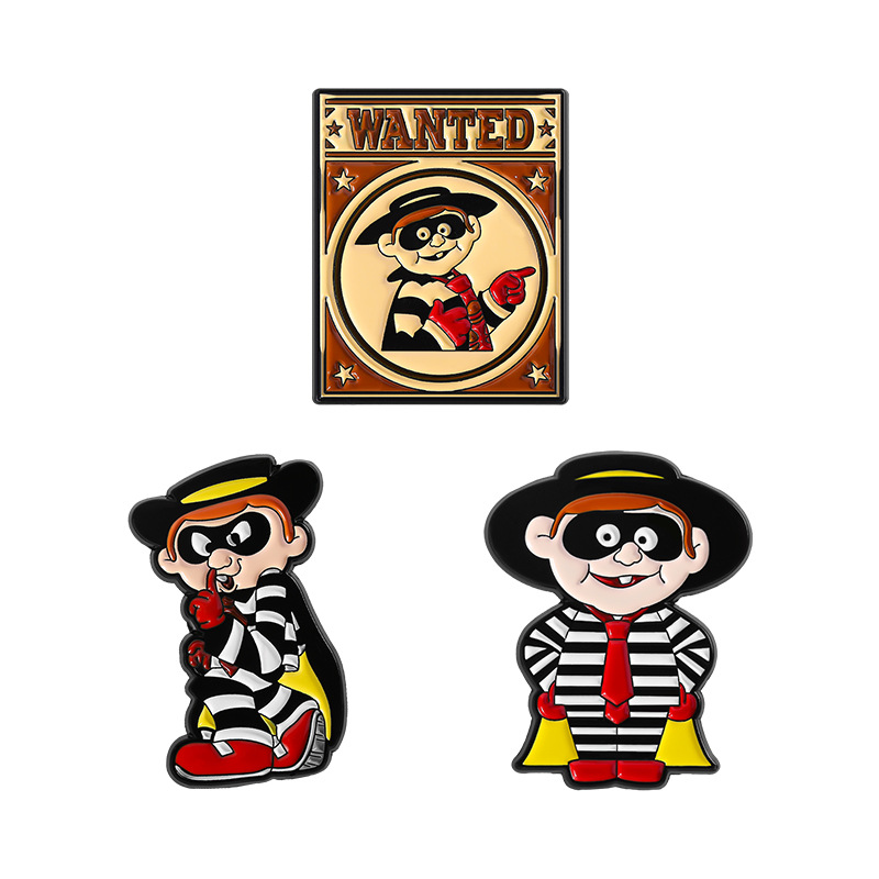 Vintage Hamburglar Enamel Pin  - Collectible Vintage Brooches recensie en prijs